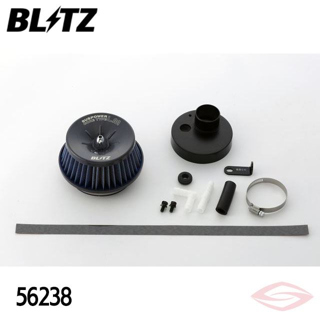 BLITZ サスパワーLM エアクリーナー ミニキャブバン DS17V MITSUBISHI【56238】ブリッツ コアタイプ SUS POWER LM