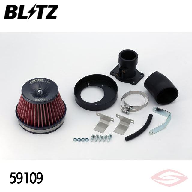 BLITZ �����ѥLM��å� �������꡼�ʡ� �ե꡼�� GB3 �ۥ����59109�ۥ֥�å� ���������� SUS POWER LM-RED