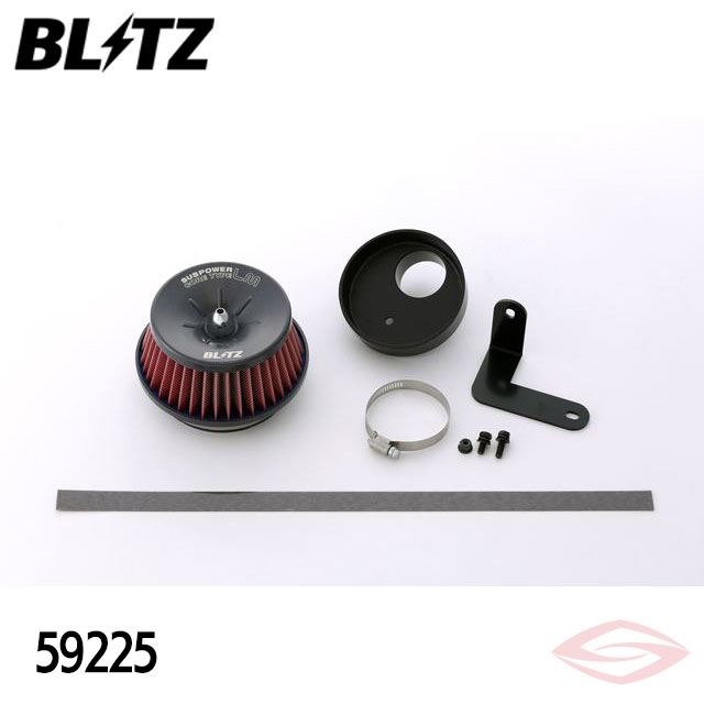 BLITZ サスパワーLMレッド エアクリーナー コペンGR SPORT LA400K ダイハツ【59225】ブリッツ コアタイプ SUS POWER LM-RED