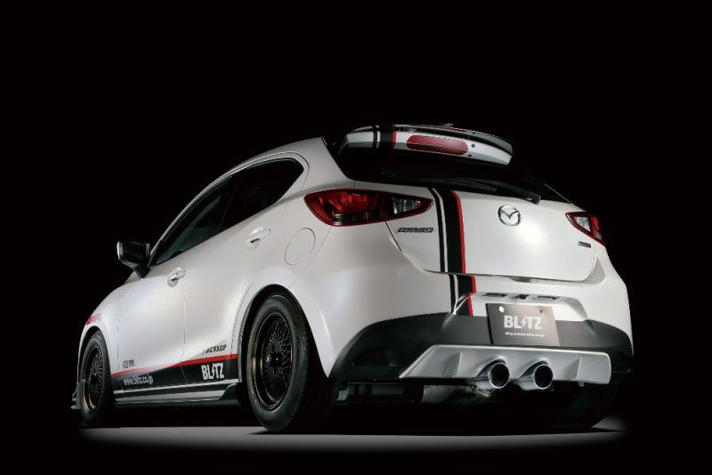 BLITZ NUR-SPEC VS DJ5FS S5 TURBO 2WD デミオ マツダ / マフラー 63161 ニュルスペック ブリッツ