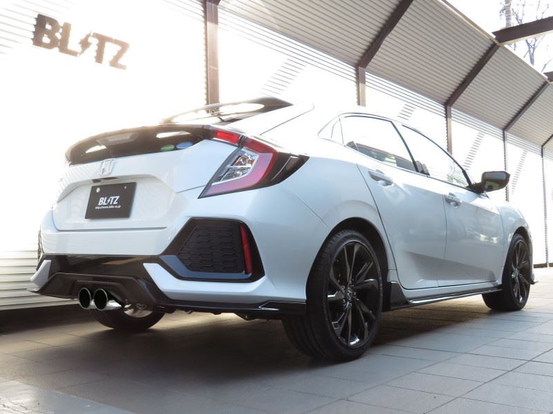 BLITZ NUR-SPEC CUSTOM EDITION FK7 L15C TURBO シビックハッチバック ホンダ ステンレスカラー 2.5R / ニュルスペック カスタムエディション ブリッツ 63181