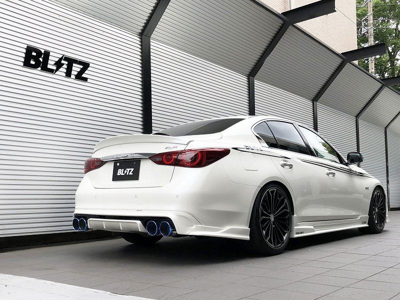 BLITZ NUR-SPEC CUSTOM EDITION Quad RV37 VR30DDTT TURBO 2WDスカイライン チタンカラー 2.5R / ニュルスペック カスタムエディション ブリッツ 63190V