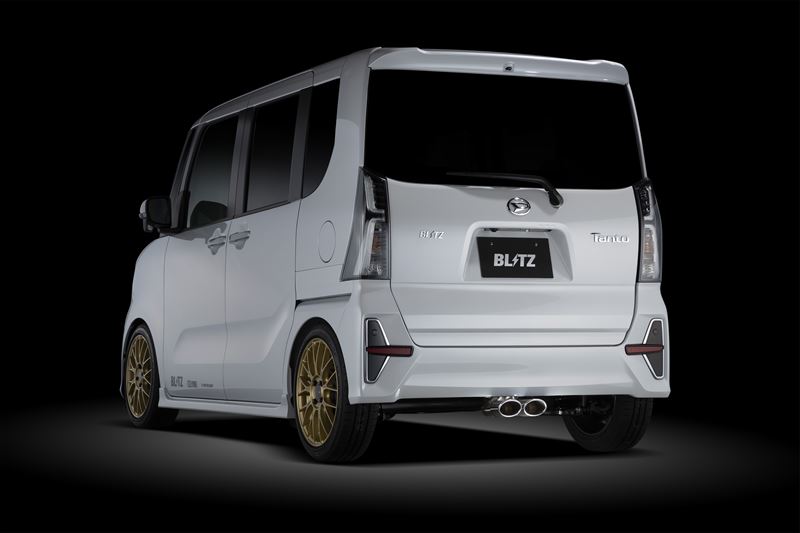 BLITZ NUR-SPEC カスタムエディション LA650S KF TURBO 2WD TANTO ダイハツ / マフラー 63560 ニュルスペック ブリッツ