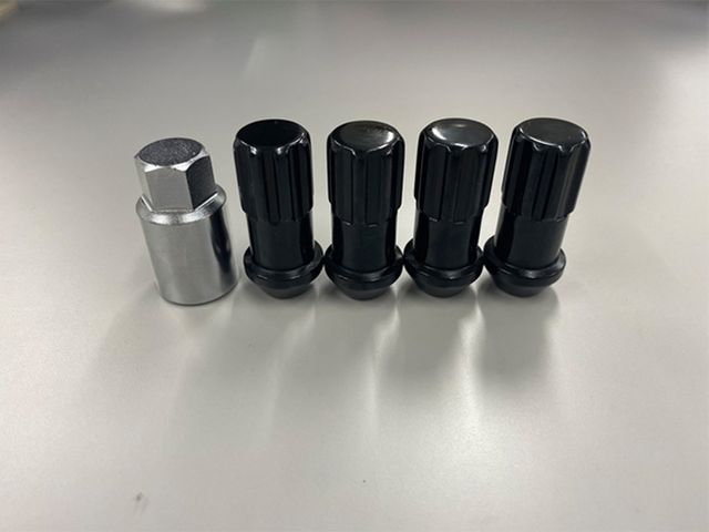 essex 1.5 レーシングナット用 ロックナットセット ブラック / CRS