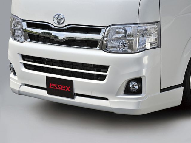 essex フロントリップスポイラー Ver.3 ABS 未塗装 ハイエース200系 / CRS