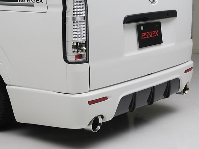 essex ナロー用 リアバンパー Ver.2 右出し ハイエース200系 / CRS