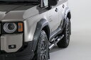 JAOS フェンダーガーニッシュ type-X 塗装品 マットブラック ランドクルーザー 250系