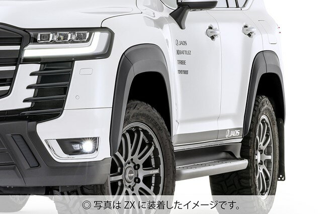 JAOS オーバーフェンダー type-S 塗装品 マットブラック ランドクルーザー 300系 GR SPORT 【B133052MB】/ OVER FENDER TYPE-S SET 20MM LC300 GR-S 21+ MATTE BLACK