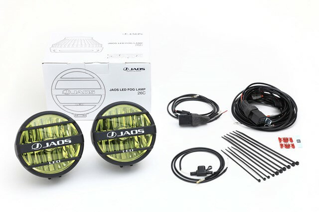 JAOS LED フォグランプ 26C イエロー 　 【B560002Z】/ LED FOG LAMP 26C YELLOW SET (2 LAMPS)