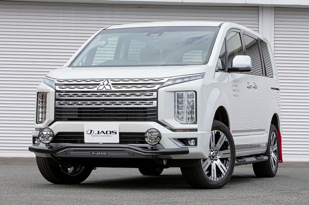 JAOS フロントスキッドバー ブラック／ブラック デリカ D:5 DIESEL（19+） 【B150306D】/ FRONT SKID BAR BLACK/BLACK DELICA D:5 19+ 2