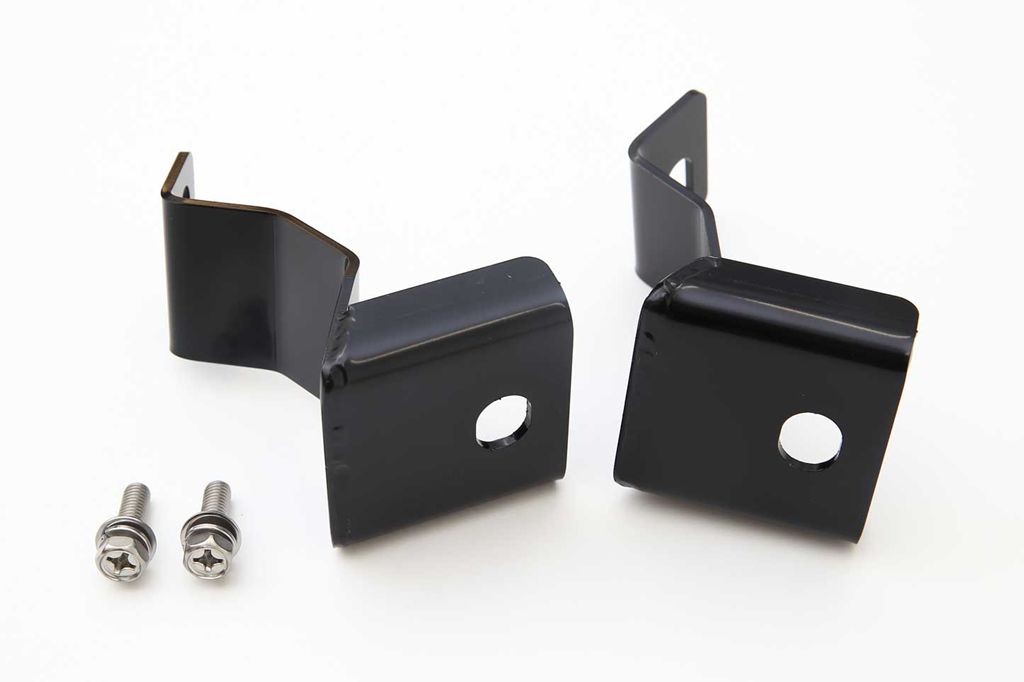JAOS フロントスキッドバー 追加ランプブラケット デリカ D5 【B152304B】/ FRONT SKID BAR LAMP BKT. DELICA D5 07+