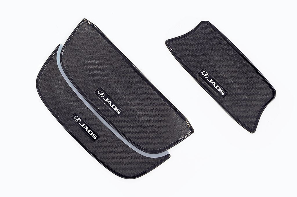 JAOS ドアハンドルプロテクター カーボン調 ジムニー JB74系 【B636513Z】/ DOOR HANDLE PROTECTOR JIM..