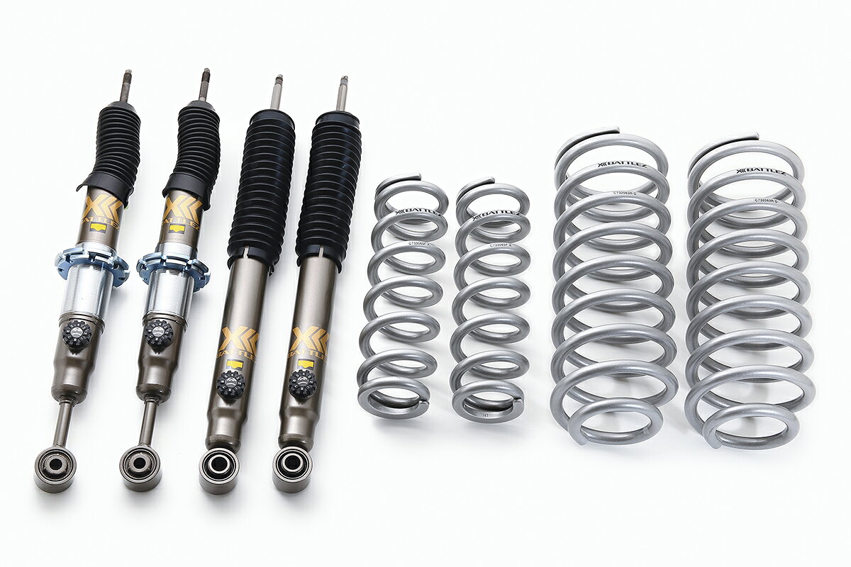 JAOS BATTLEZ リフトアップセット VFCA ver.B(20) 2.7Lガソリン車用 プラド 150系 【A733065B】/ BATTLEZ VFCA14/40-20TiW SET B LC150 PRADO 09+