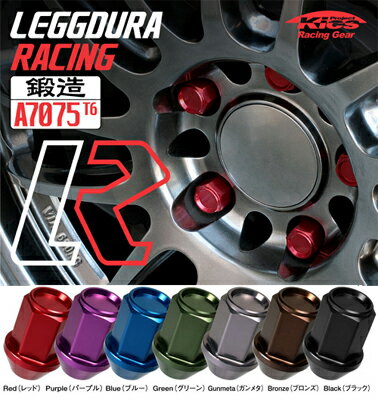 KYO-EI Kics レデューラ・レーシング ロック&ナットSET M12xP1.5 レッド 60°テーパー 19HEX KIC1R/協永産業 キョーエイ KYOEI キックス 軽量ナット