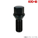 協永産業 ラグボルト 60°テーパー座 17HEX M14×P1.5 28mm 1pc ブラック / Lug Bolt for Import Car (300B...