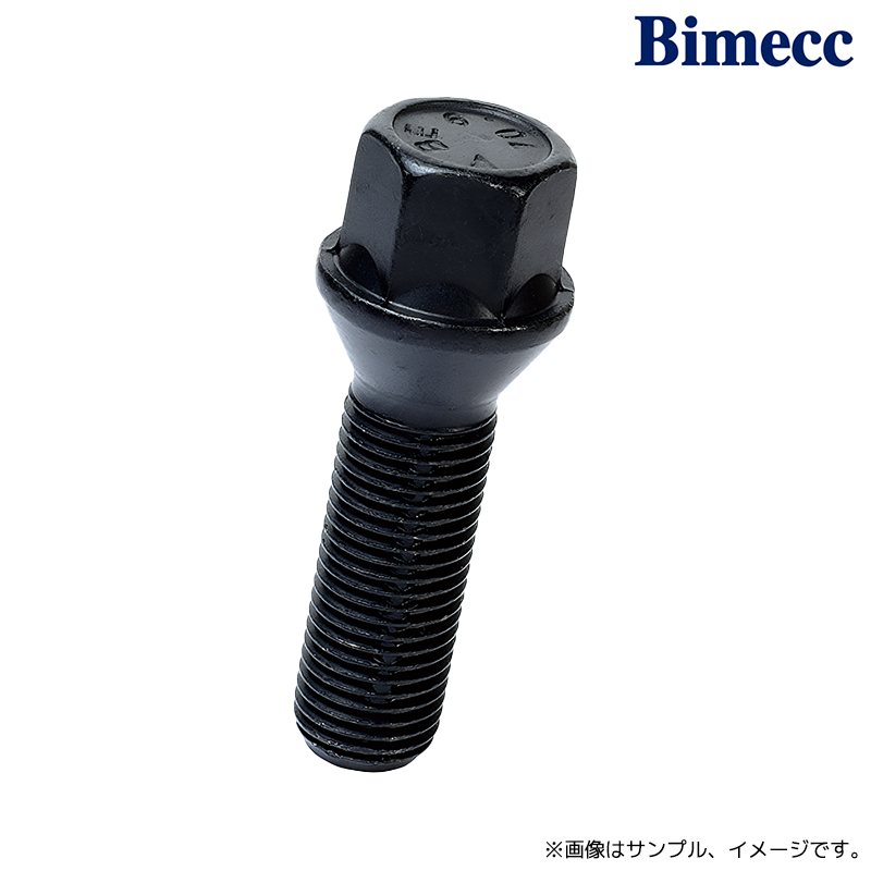 ʻ Bimecc 饰ܥ 17HEX 60ơѡ M14P1.5 38mm 1pc ֥å / (C17D38B) KY...