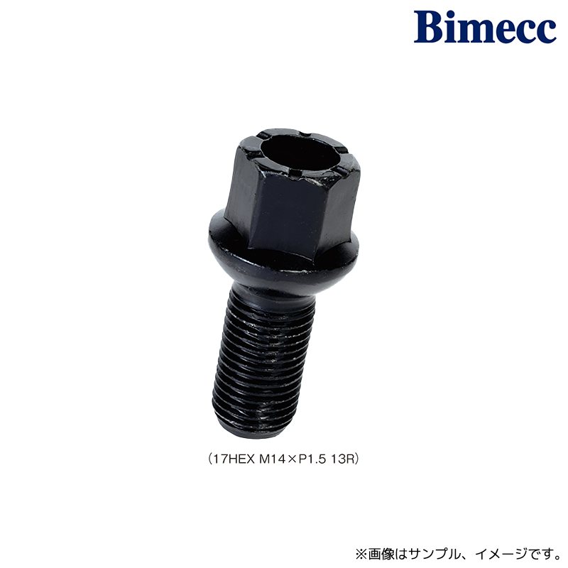 ʻ Bimecc 饰ܥ 17HEX 13R̺ M14P1.5 32mm 1pc ֥å / (S17D32BR13) K...