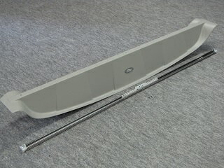 セレナC26系 マウントカーテンレールセット グレー 【8948】 インテリア用品 カーパーツ 車用品