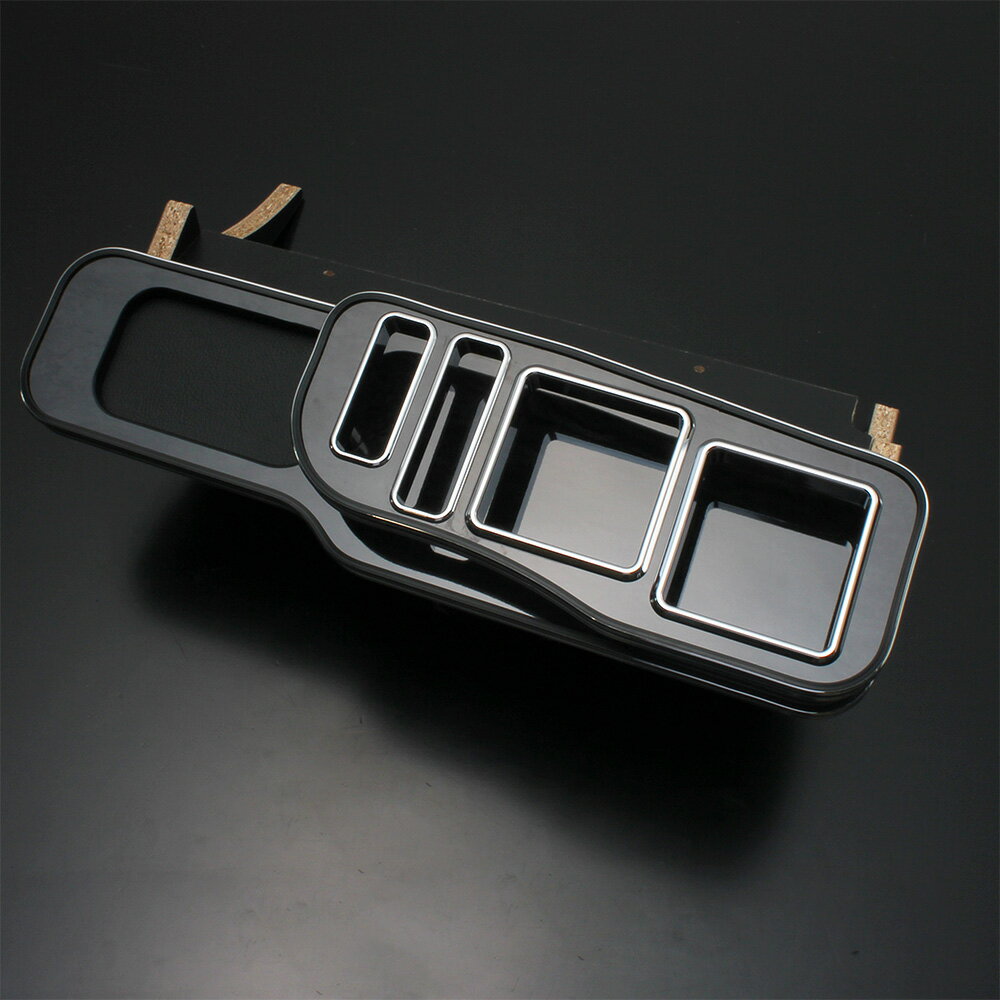 RX-8(03/04-) フロントテーブル/ブラックウッド スクエアドリンクホルダー 携帯・タバコホルダー FEGGARI FT127-03