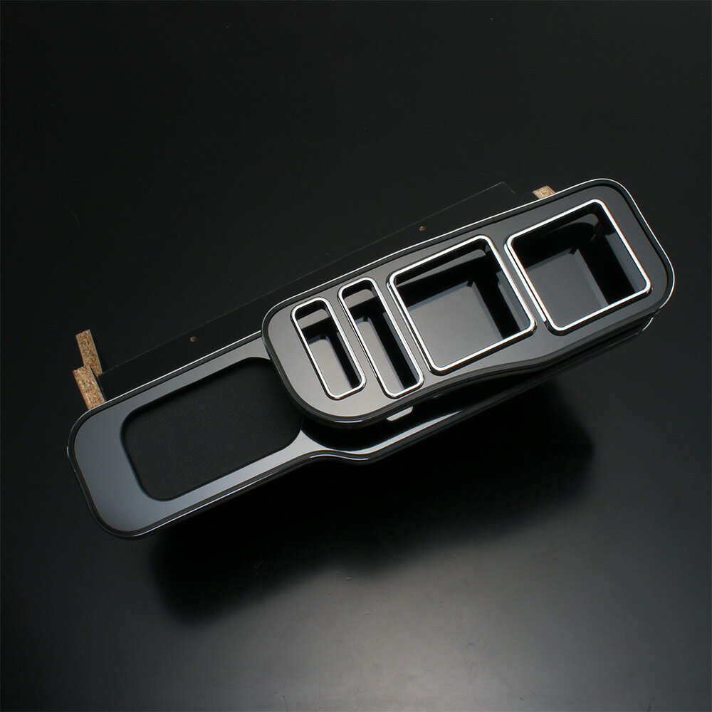 インプレッサGF(92/11-) フロントテーブル/ピアノブラック スクエアドリンクホルダー 携帯・タバコホルダー FEGGARI FT456-08