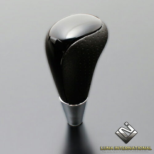 ハリアー 60系(ZSU6#W) ピアノブラック(パンチングレザー) Cタイプ ロングシフトノブ / SLT23C-034-4 F..