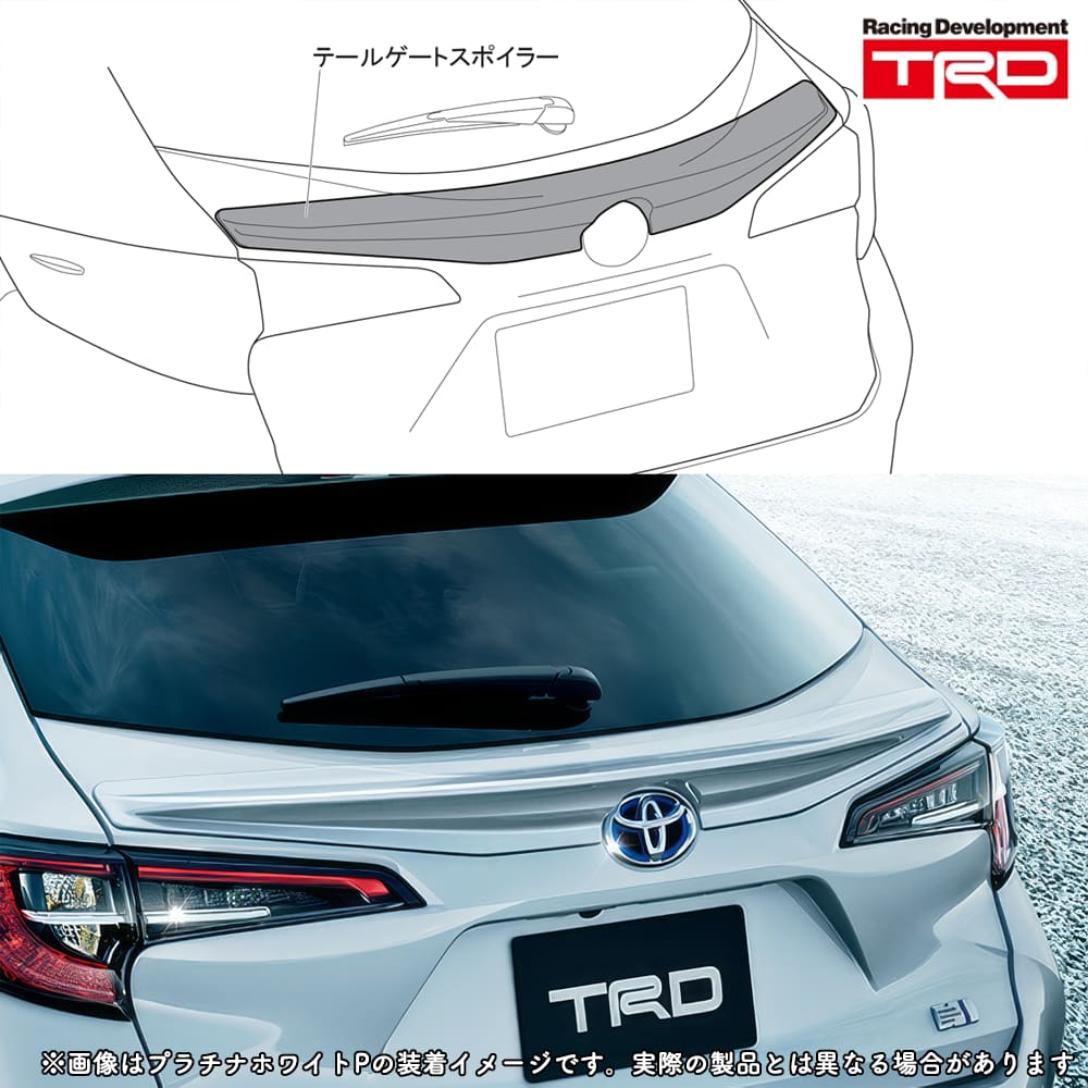 | TRD TRD(Performance ZN6 BRZ スバル トヨタ 86 ZN6 リアゲート ( TRD ) ゲートスポイラー リアウィング