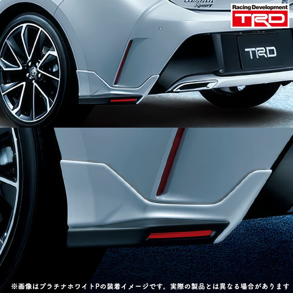 TRD リヤサイドスポイラー(未塗装) カローラスポーツ 210系 NRE21# ZWE211 / MS343-12012-NP
