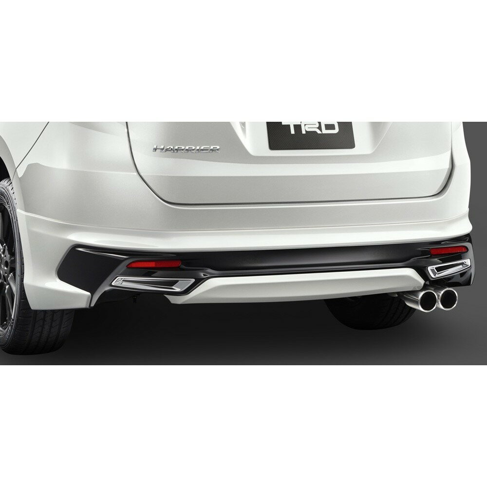 TRD リヤバンパースポイラー (未塗装) ハリアー 6#系 / MS313-48012-NP