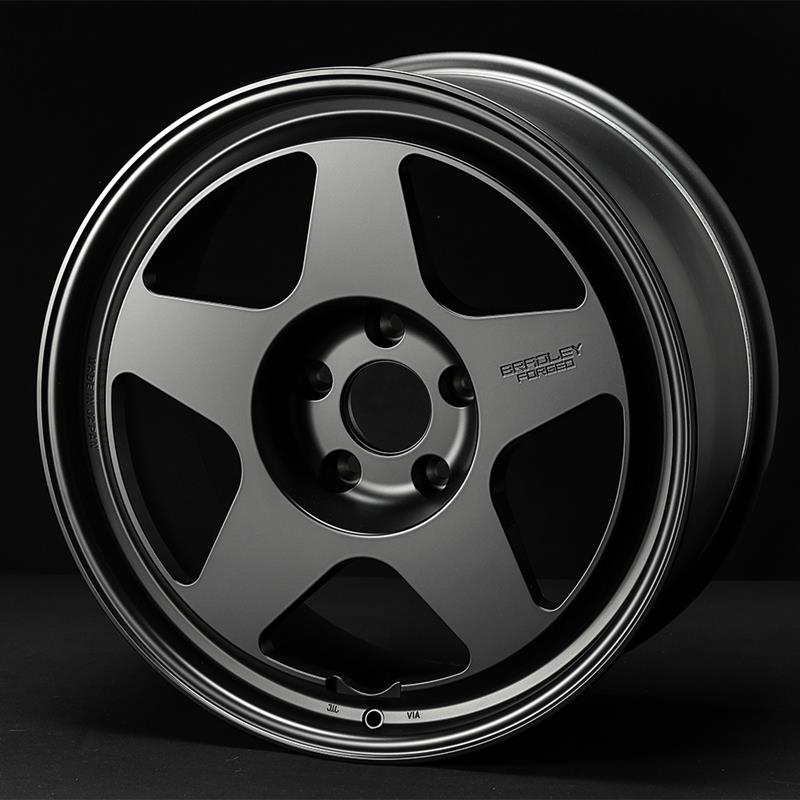 ブラッドレー フォージド 匠 ホイール1本 20x9.0J 6H 139.7 +18 マットシャドーブラック (MSBK) / 20インチ BRADLEY FORGED 匠