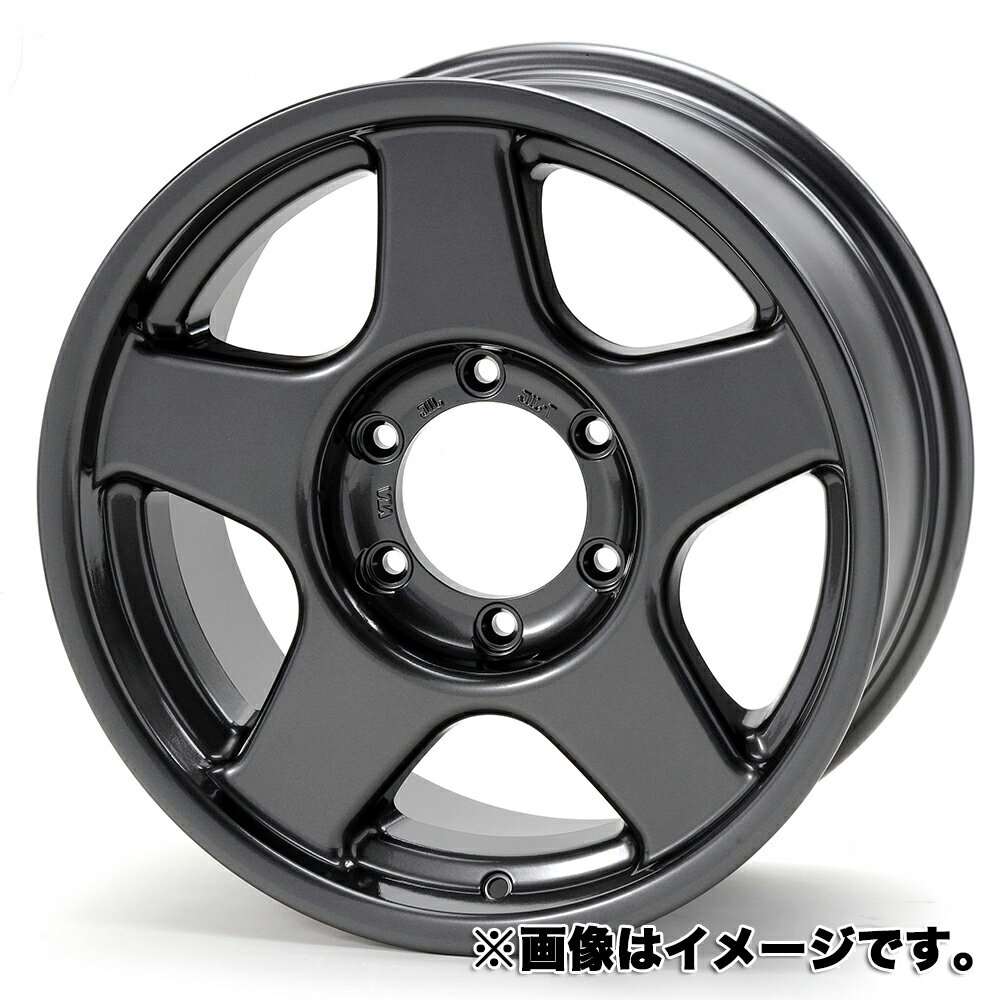 4X4エンジニアリング BRADLEY V アルミホイール(1本) 16x6.0 -6 139.7 5H(ガンメタリック) / 16インチ 4×4 Engineering