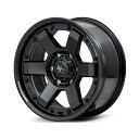 ナイトロパワー M6 CARBINE アルミホイール 1本 17x6.5J +48 139.7 6H (GBK ガンブラック) / 17インチ NITRO POWER MID(2)
