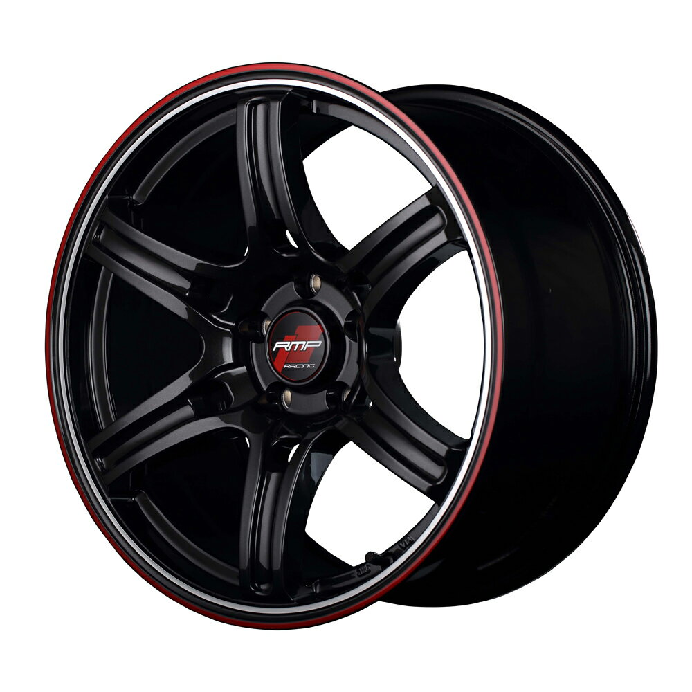 RMP Racing R60 A~zC[(4{) 18x9.5 +22 114.3 5H(NX^BK/fAPO/RED&NA) / 18C` MID