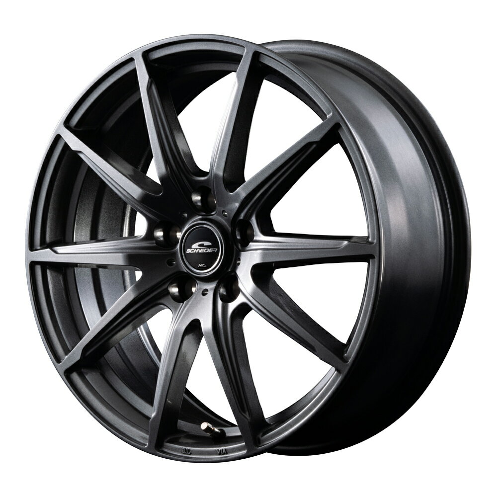 シュナイダー SLS アルミホイール(1本) 15x6.0 +52 114.3 5H(メタリックグレー) / 15インチ SCHNEDER SLS