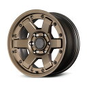 MIDオフロード M6 アルミホイール1本 17x8.5J 6H 139.7 +0 ダークブロンズ/17インチ NITRO POWER ナイトロパワー RAYS レイズ