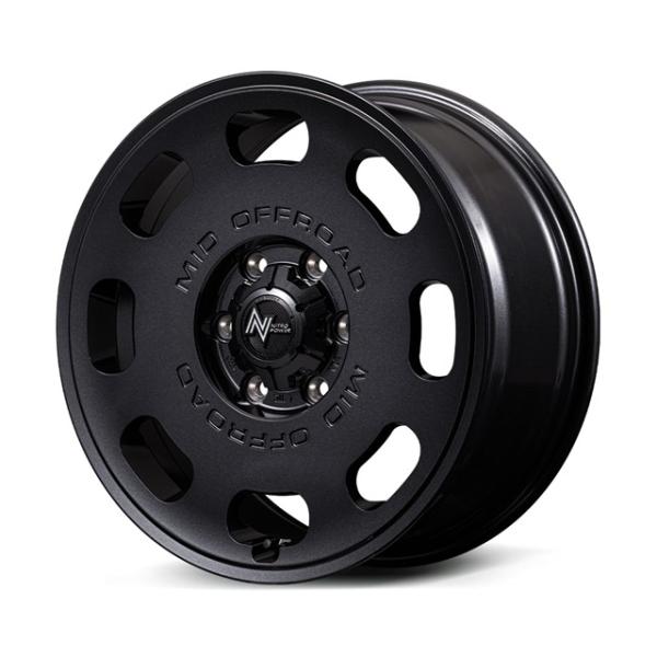 ナイトロパワー D8パルザー ホイール1本 15x6.0J 6H 139.7 +33 バレルブラック（BBK）/15インチ NITROPOWER D8 PULSAR