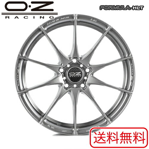 OZホイール フォーミュラ-HLT アルミホイール(4本) 18x7.5 +47 100 5穴(グリジオコルサ(シルバー系)) / 18インチ プリウス FORMULA-HLT オーゼット