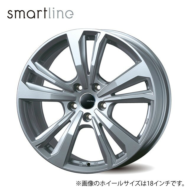 TAS スマートライン 365 ホイール1本 17x7.0J 5H 108 +45 シルバー / 17インチ タス ティーエーエス smartline サンロクゴ【S77045VVS】