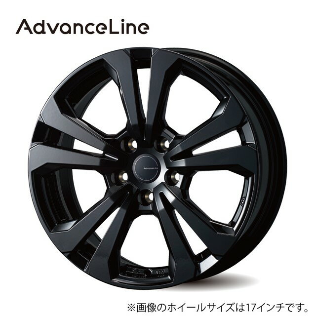 TAS AdvanceLine SV-1 ホイール1本 18x7.0J +40 110 5H (ブラック)/ 18インチ アドバンスライン SV 1