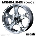 キーラーフォース アルミホイール(4本) 18x8.0 52 150 5穴(シルバー) / 18インチ KEELER FORCE