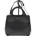 ポールスミス ショルダーバッグ トートバッグ レディース ブランド Paul Smith スワールトリム 2way バッグ 黒 ブラック 女性 婦人 本革 APW052 訳あり