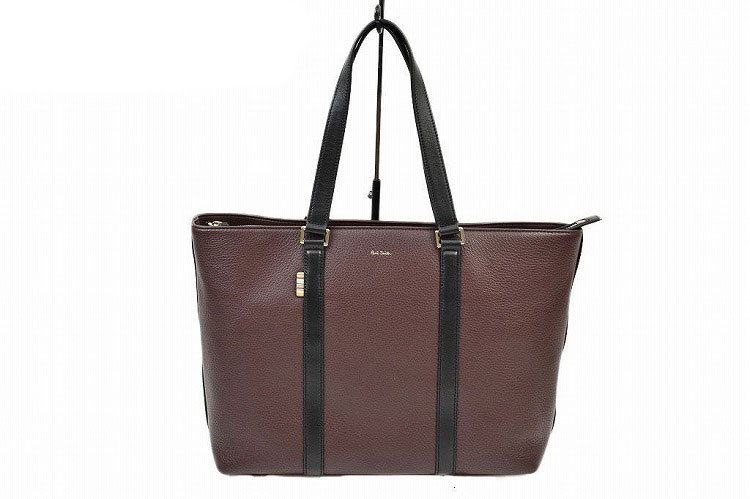 ポールスミス トートバッグ バッグ レディース ブランド Paul Smith トラベル レザー 濃茶 ワイン 女性 婦人 PWR173 x1x 【あす楽】