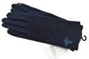 ヴィヴィアンウエストウッド 手袋 レディース ブランド Vivienne Westwood ウール ORB オーブ 刺繍 スマホ対応 紺 ネイビー 21-22cm 女性 婦人 グローブ 防寒 【あす楽】