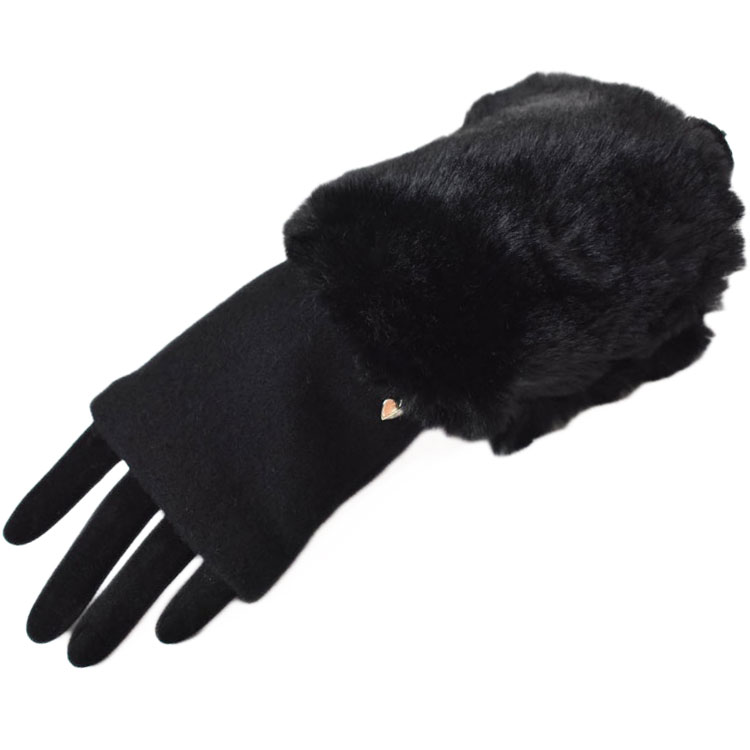 ケイトスペード ニューヨーク 手袋 レディース 暖かい かわいい ブランド ハイブランド KateSpade NEWYORK 指なし 指出し 指なし手袋 指先が...