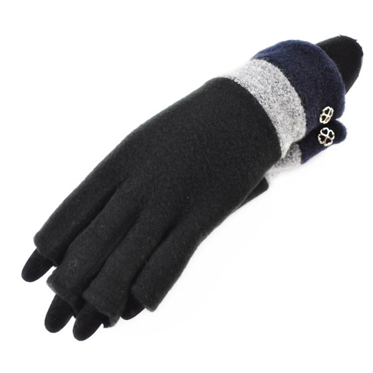ケイトスペード ニューヨーク 手袋 レディース 暖かい かわいい ブランド ハイブランド KateSpade NEWYORK 指なし 指出し 指なし手袋 指先が...