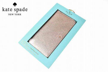 ケイトスペード ニューヨーク 財布 長財布 ラウンドファスナー レディース ブランド KateSpade NEWYORK リストレット iphoneケース スマホケース ピンクゴールド 女性 婦人 x1x 母の日 【あす楽】