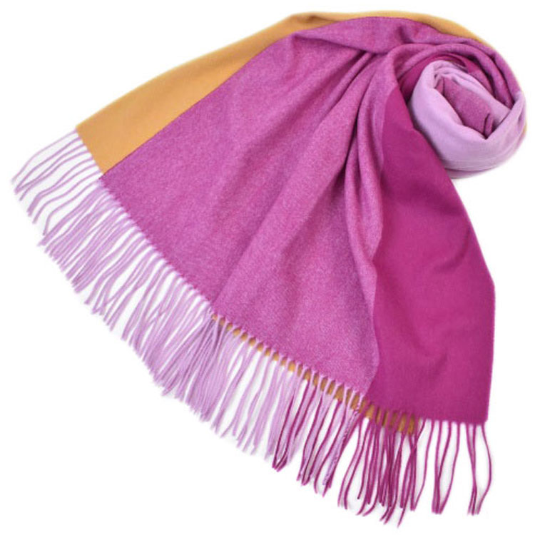 ケイト スペード ニューヨーク 大判 マフラー ストール レディース ブランド kate spade NEW YORK カシミヤ 100％ ブロック デザイン ピンク パープル イエロー 女性 婦人 20代 30代 40代 50代 おしゃれ 防寒 ケート カシミア