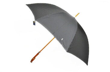 ラルフローレン 長傘 傘 Ralph Lauren メンズ ポロ × チェック 雨傘 65cm 黒 ブラック グレー | ブランド 父の日 紳士 ギフト 【あす楽】