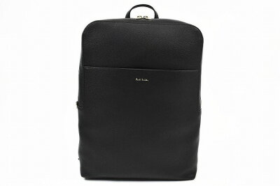 ポールスミス リュック リュックサック バッグ メンズ ブランド Paul Smith インレイドストライプハンドル 黒 ブラック 男性 紳士 本革 APS104 【あす楽】