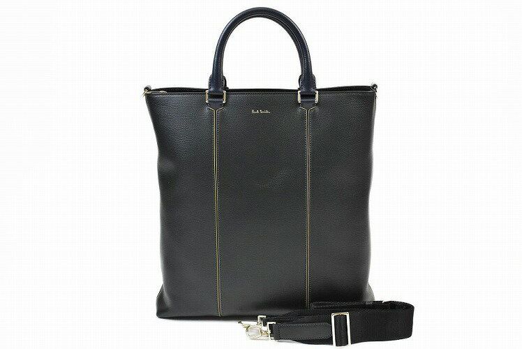 ポールスミス ビジネスバッグ トートバッグ バッグ メンズ ブランド Paul Smith カラーインセット ハンドル 2way ショルダーバッグ ダーク グリ...
