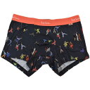 ポールスミス ボクサーパンツ パンツ メンズ ローライズ ブランド 綿 下着 ボクサー Paul Smith 専用箱付 ダンサー M L LL 黒 ブラック ア...